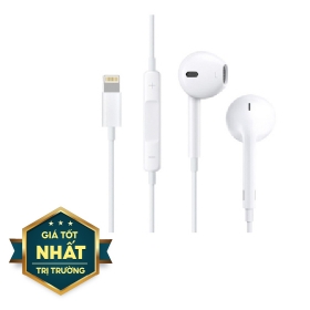 Tai nghe Apple EarPods Lightning (tai nghe dây) Chính hãng VNA - Bảo hành 12 tháng