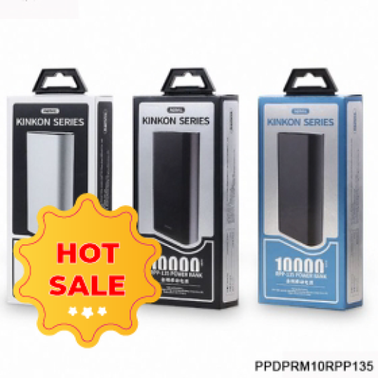 Sạc dự phòng Remax RPP-135 10.000 mAh Chính hãng - Bảo hành 12 tháng